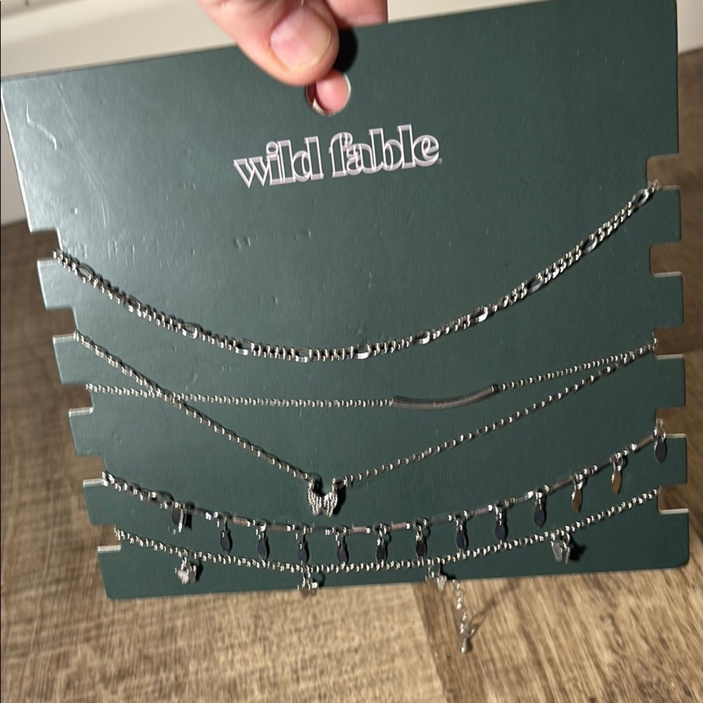 Wild Fable Silver Charm Necklace Collection